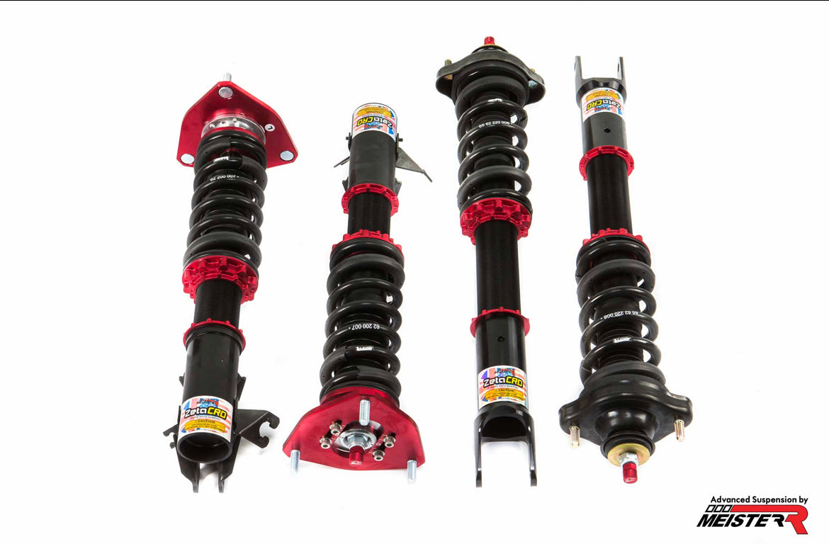 MeisterR ZetaCRD Coilovers for Mitsubishi Evolution IV-V-VI (CN9ACP9A) 96-01-carbonizeduk