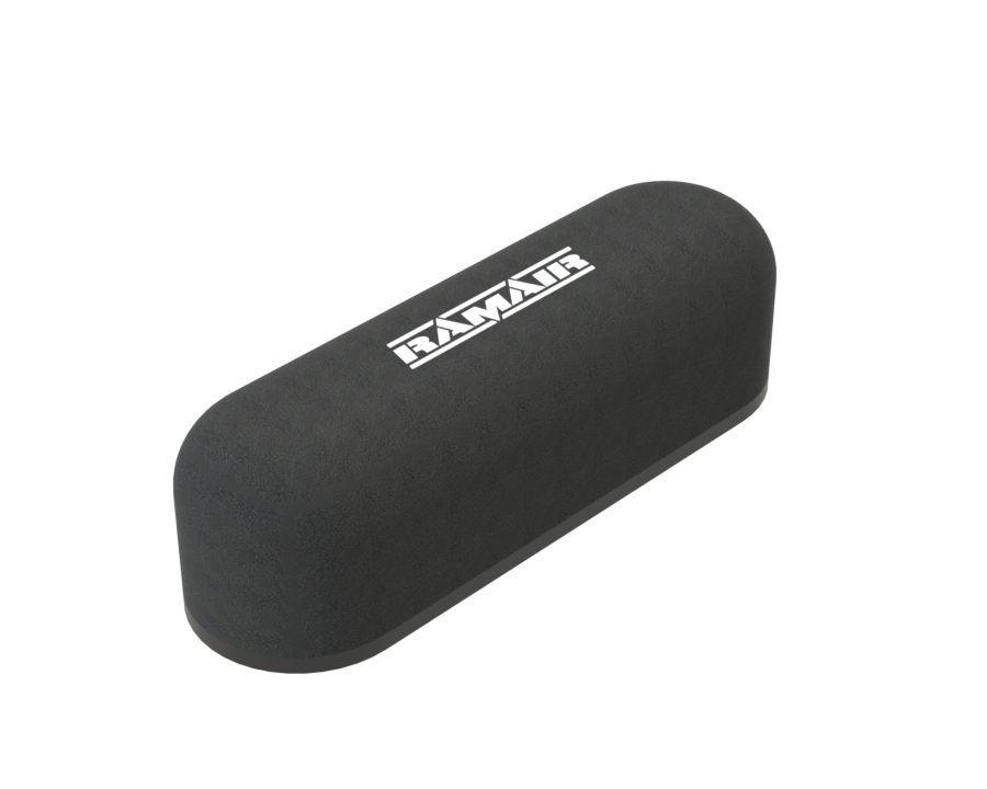 Twin Domed Carb Air Filter & Blank Baseplate 90mm Internal Height-Filters-carbonizeduk