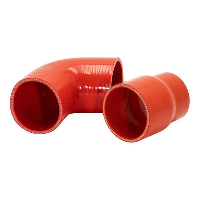 Performance Pleated Induction Kit for 2.3 Ecoboost MK3 Ford Focus RS - Red Hose-Intake Kits-carbonizeduk