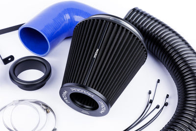 Performance Pleated Induction Kit for VW MK5 Golf R32 3.2 V6 - Blue Hoses-Intake Kits-carbonizeduk