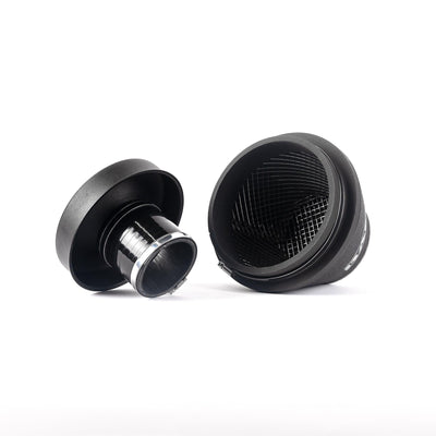 Ramair 102mm (4inch) ID Neck Medium Cone Air Filter with Velocity Stack and Coupling-Filters-carbonizeduk