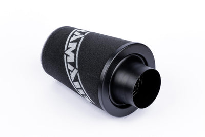 Ramair Small Foam Filter Aluminium Base 80mm (3.1inch) OD Black-Filters-carbonizeduk