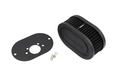 Pleated Carburettor Intake Air Filter Baseplate to fit SU HIF6, HIF44 1.7in 65mm-Filters-carbonizeduk