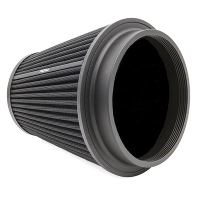 Ramair Pleated 90mm (3.5inch) ID Neck Large Cone Air Filter with Velocity Stack and Coupling-Filters-carbonizeduk