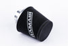 Ramair Foam Jet Stream Small Cone Air Filter 90mm (3.5inch) OD Silver-Filters-carbonizeduk