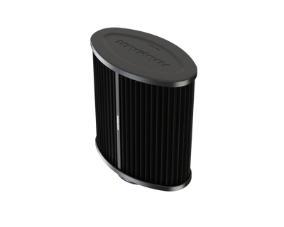 Ramair Pleated Oval Filter - 70mm ID-Filters-carbonizeduk
