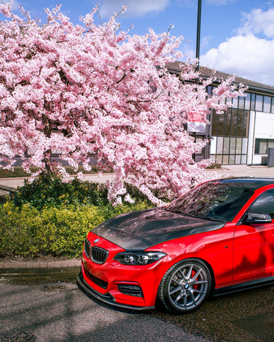 BMW GTS CARBON FIBRE BONNET 1 series 2 series F20 M140i F21 F22 F87 2015-2019-carbonizeduk