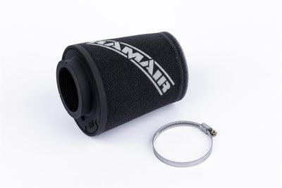 Ramair Foam Offset 63mm (2.5inch) ID Neck Polymer Base Neck Cone Air Filter-Filters-carbonizeduk