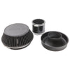 Ramair Pleated 70mm (2.75inch) ID Neck Small Cone Air Filter with Velocity Stack and Coupling-Filters-carbonizeduk