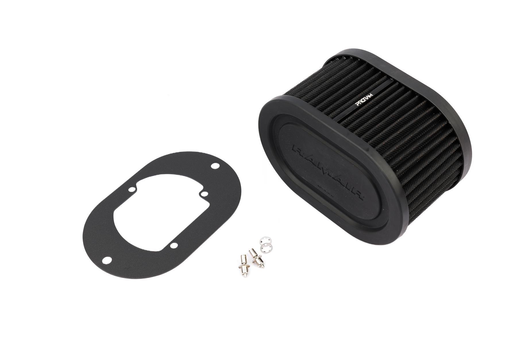 Pleated Carburettor Air Filter Baseplate to fit Pierburg 2E2, 2E3, 2E-E 100mm-Filters-carbonizeduk