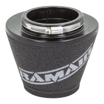 Ramair Foam Universal Cone Intake Rubber Neck Air Filter 80mm (3.1inch) ID Breather Holes-Filters-carbonizeduk