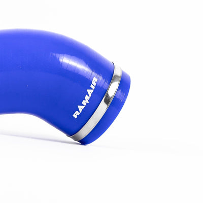 Blue Ramair Silicone Intake Hose for VW MK8 Golf GTi - 245bhp 2.0 TSI Only-Pipework-carbonizeduk