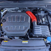 Ramair Red Silicone Intake Hose for VW MK8 Golf GTi - 245bhp 2.0 TSI Only-intake pipework-carbonizeduk