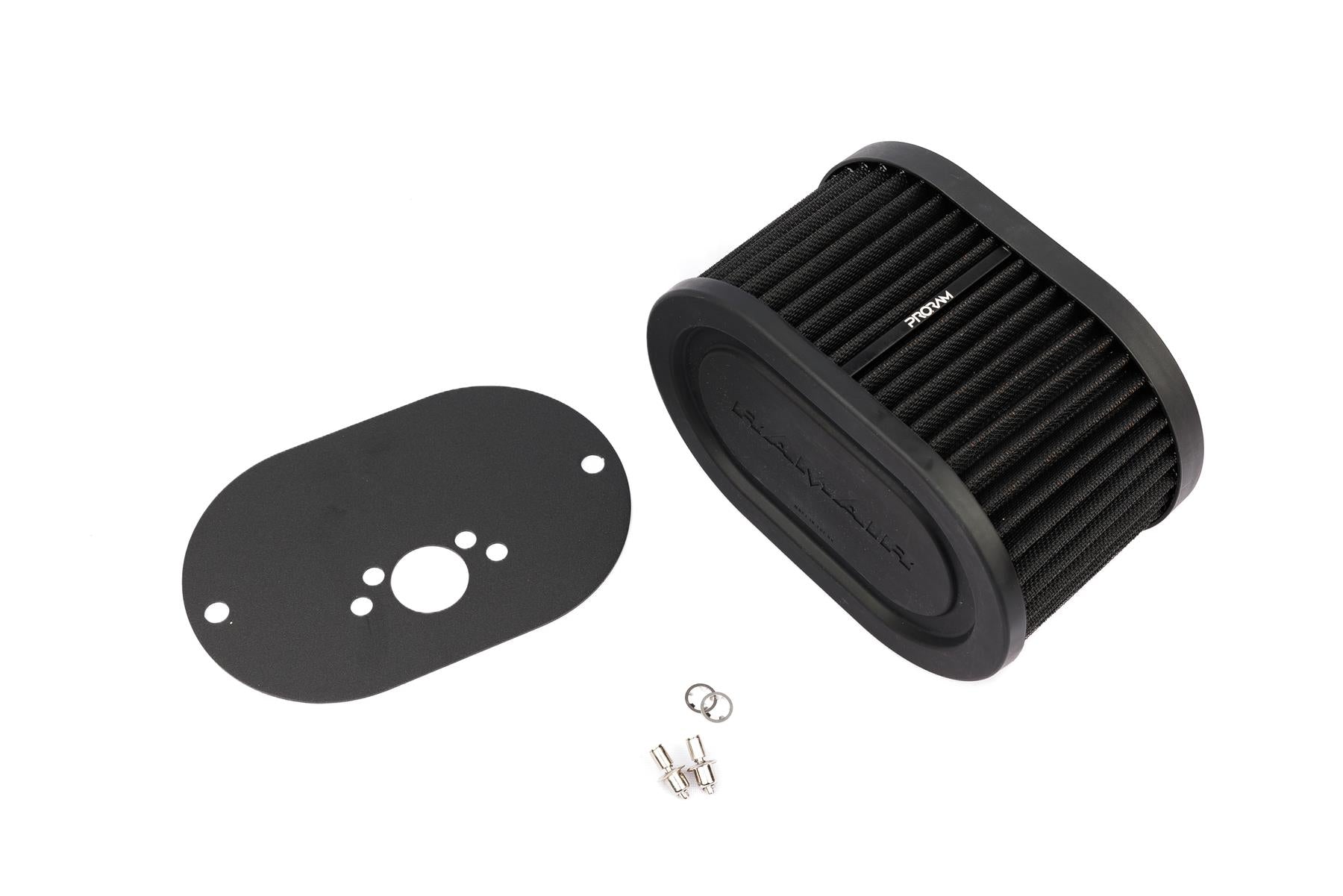 Pleated Carburettor Air Filter Baseplate to fit SU HS4, HIF4, HIF38 1.5in 100mm-Filters-carbonizeduk