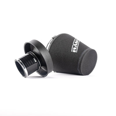 Ramair 80mm (3.1inch) ID Neck Large Cone Air Filter with Velocity Stack and Coupling-Filters-carbonizeduk