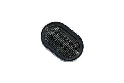 Domed Carb Air Filter & Baseplate to fit Dellorto 40 DHLA - 40mm Internal Height-Filters-carbonizeduk