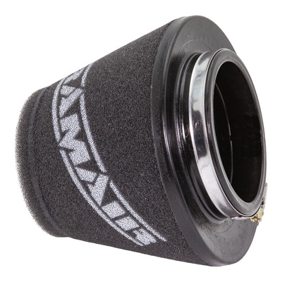 Ramair Foam Universal Cone Intake Rubber Neck Air Filter 80mm (3.1inch) ID Breather Holes-Filters-carbonizeduk