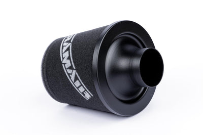 Ramair Foam Jet Stream Cone Air Filter 60mm (2.3inch) OD with Silicone Coupling-Filters-carbonizeduk