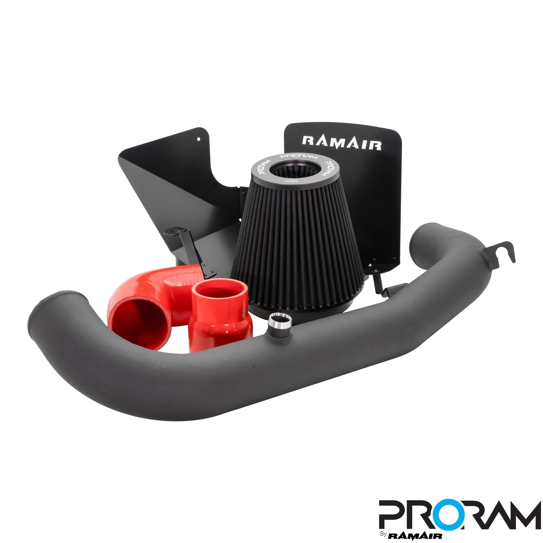 Performance Pleated Induction Kit for 2.3 Ecoboost MK3 Ford Focus RS - Red Hose-Intake Kits-carbonizeduk