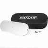 Twin Carb Air Filter With Blank Baseplate 100mm Internal Height Internal Height-Filters-carbonizeduk