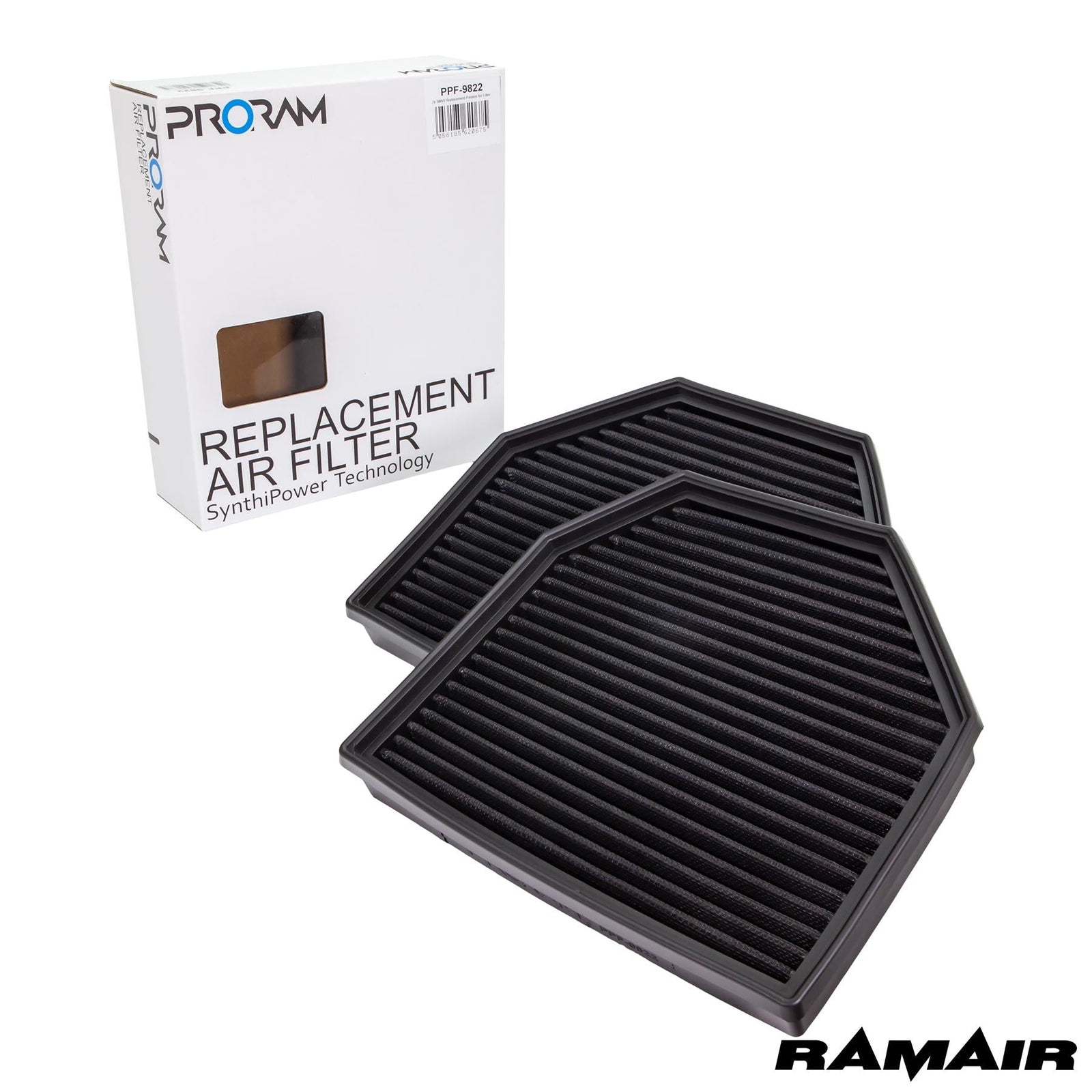 Performance Pleated Replacement Air Filter for M2 M3 M4 3.0T S63 / M5 M6 4.4 V8-Filters-carbonizeduk