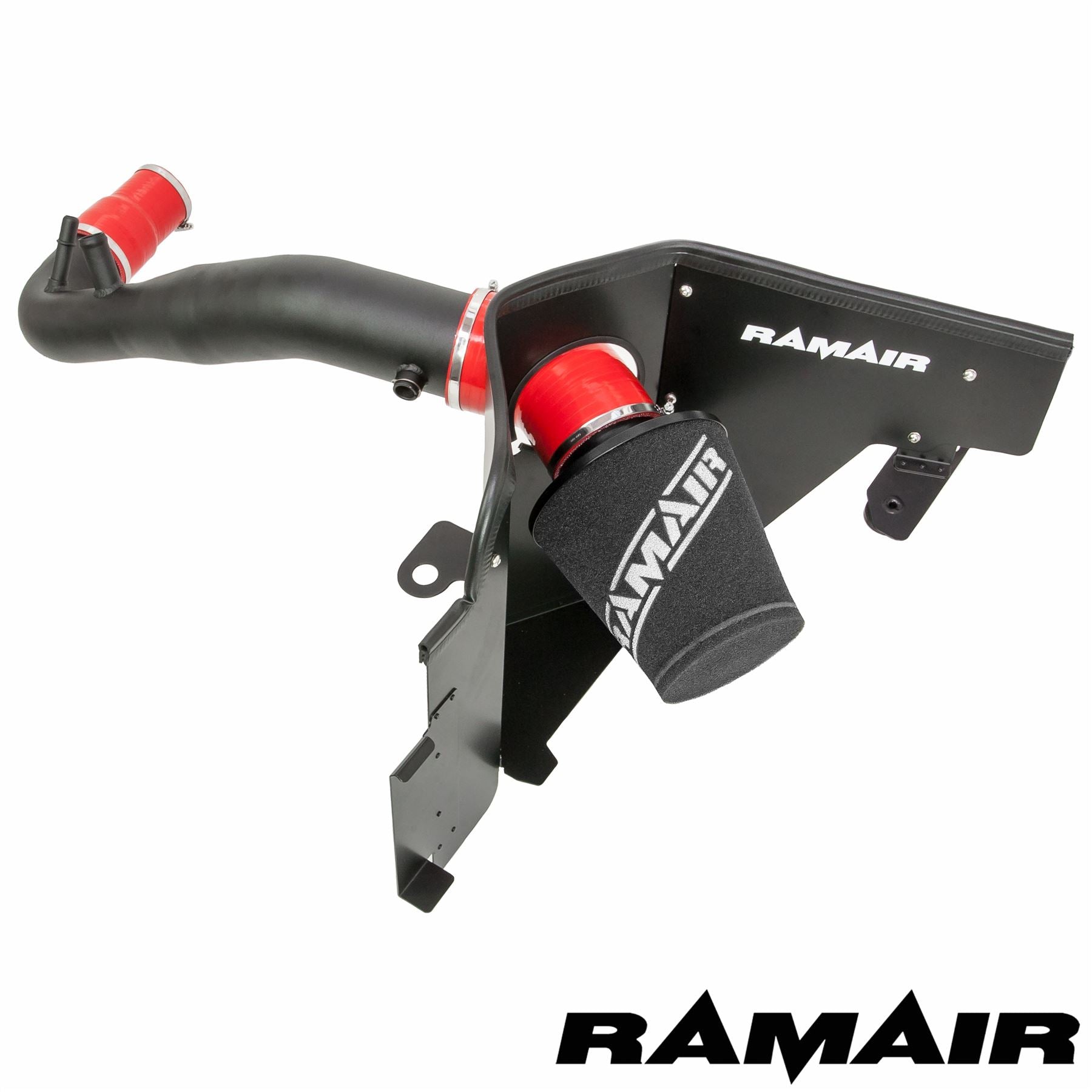 Performance Foam Induction Kit for 2.3 Ecoboost Ford Mustang - Red Hose-Intake Kits-carbonizeduk