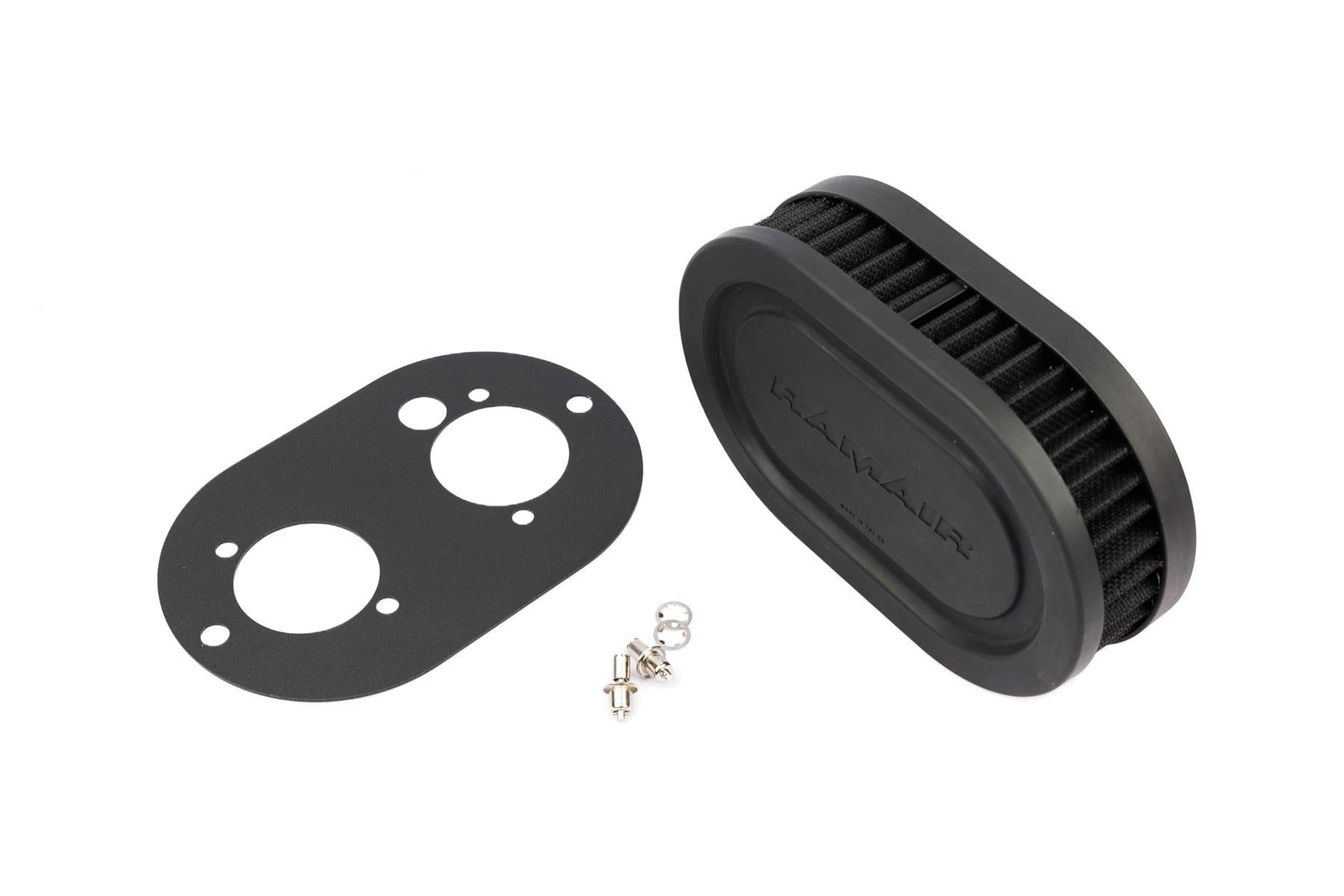 Pleated Carburettor Intake Air Filter Baseplate to fit Dellorto 40 DHLA - 40mm-Filters-carbonizeduk