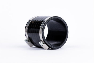 Ramair Foam Jet Stream Medium Cone Air Filter 80mm (3.1inch) OD Silver with Silicone Coupler-Filters-carbonizeduk