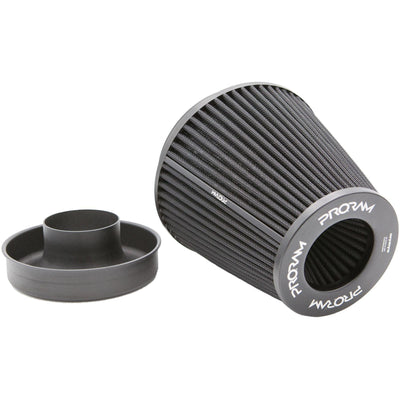 Ramair Pleated Large Uni Performance Cone Air Filter & Velocity Stack - 90mm (3.5inch) OD-Filters-carbonizeduk