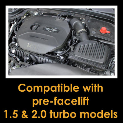 Performance Pleated Induction Kit for F56 Mini Cooper 1.5T & Cooper S 2.0T - Oval MAF-Intake Kits-carbonizeduk