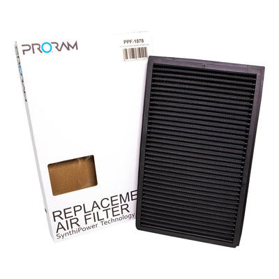 ProRam PPF-1878 - VW Audi Seat Skoda Replacement Pleated Air Filter-Panel filter-carbonizeduk
