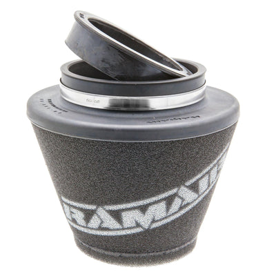 Ramair Foam 70mm - 90mm (2.75-3.5inch) ID Neck Polymer Base Neck Cone Air Filter-Filters-carbonizeduk