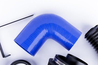 Performance Pleated Induction Kit for VW MK5 Golf R32 3.2 V6 - Blue Hoses-Intake Kits-carbonizeduk