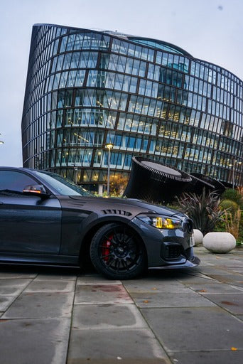 BMW 1 Series M140i & 2 series F20/F21/ F22 Carbon fibre widened Vented front Wings fenders 2015-2019-carbonizeduk