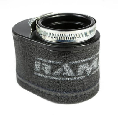 Oval Motorcycle Pod Foam Air Filter 52mm-Filters-carbonizeduk