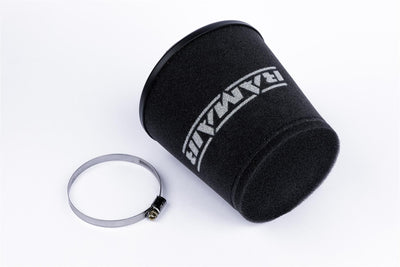Ramair Foam Performance Universal Cone Intake Rubber Neck Air Filter 63mm (2.5inch) ID-Filters-carbonizeduk