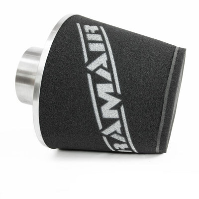 Ramair Large Foam Filter Aluminium Base 90mm (3.5inch) OD Silver-Filters-carbonizeduk