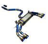 Volkswagen Golf R MK7/7.5 2.0 Performance sports Titanium Catback Exhaust 2016-2019-carbonizeduk