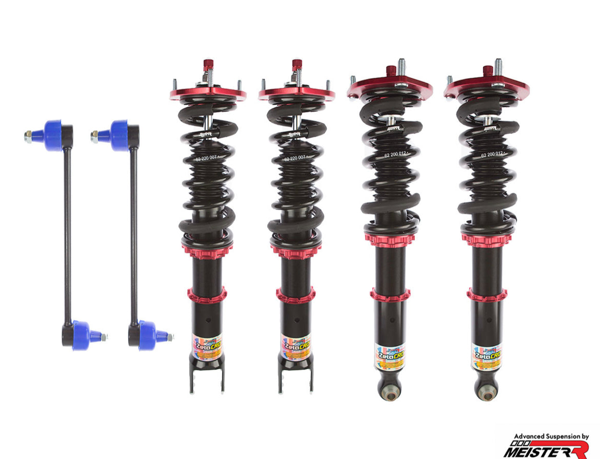 MeisterR ZetaCRD Coilovers for Toyota Supra (JZA80) 93-02-carbonizeduk