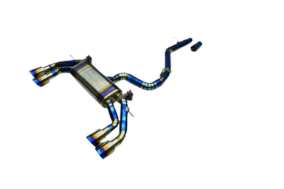 Volkswagen Golf R MK7/7.5 2.0 Performance sports Titanium Catback Exhaust 2016-2019-carbonizeduk