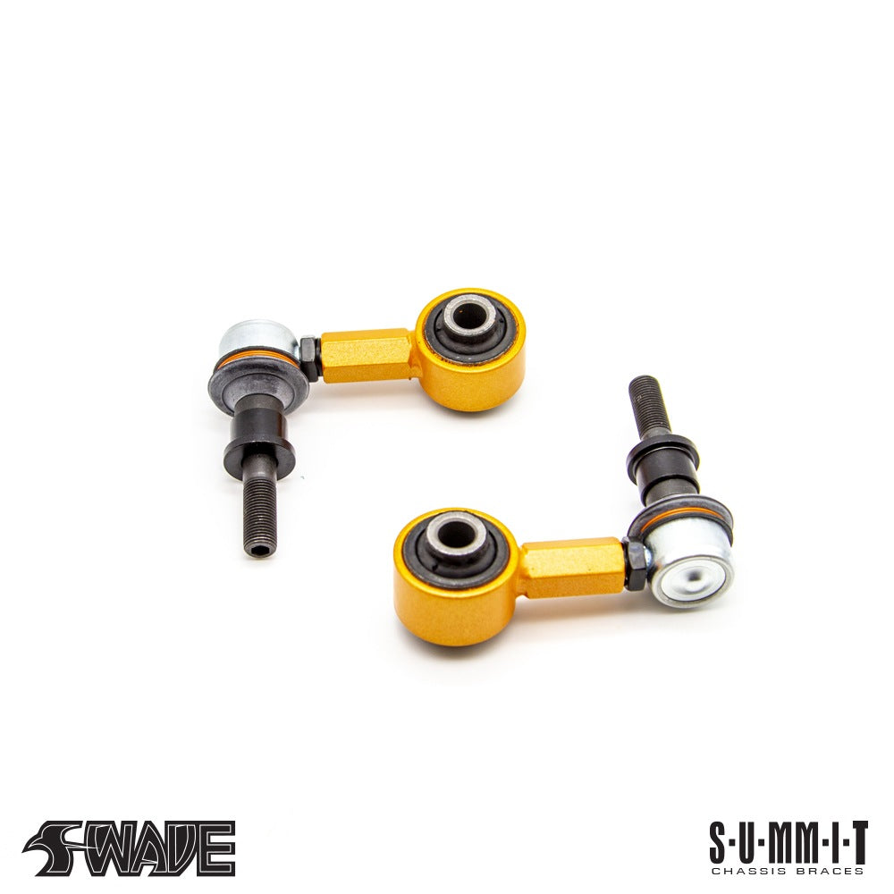 SWAVE & SUMMIT Adjustable Stabilizer Links 75 - 95mm for Toyota Yaris GR-Toyota-Airtec-carbonizeduk