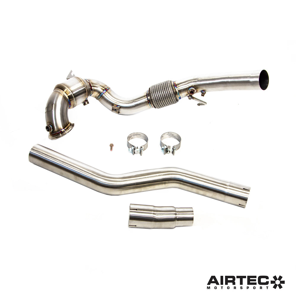 AIRTEC Motorsport 200 Cell Sports Cat Downpipe for MK8 Golf R-Volkswagen-Airtec-carbonizeduk