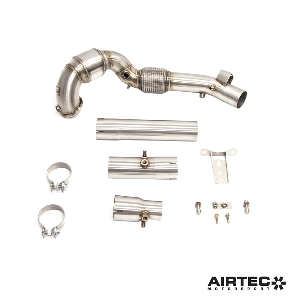 AIRTEC Motorsport 200 Cell Sports Cat Downpipe for MK8 Golf GTI-Volkswagen-Airtec-carbonizeduk