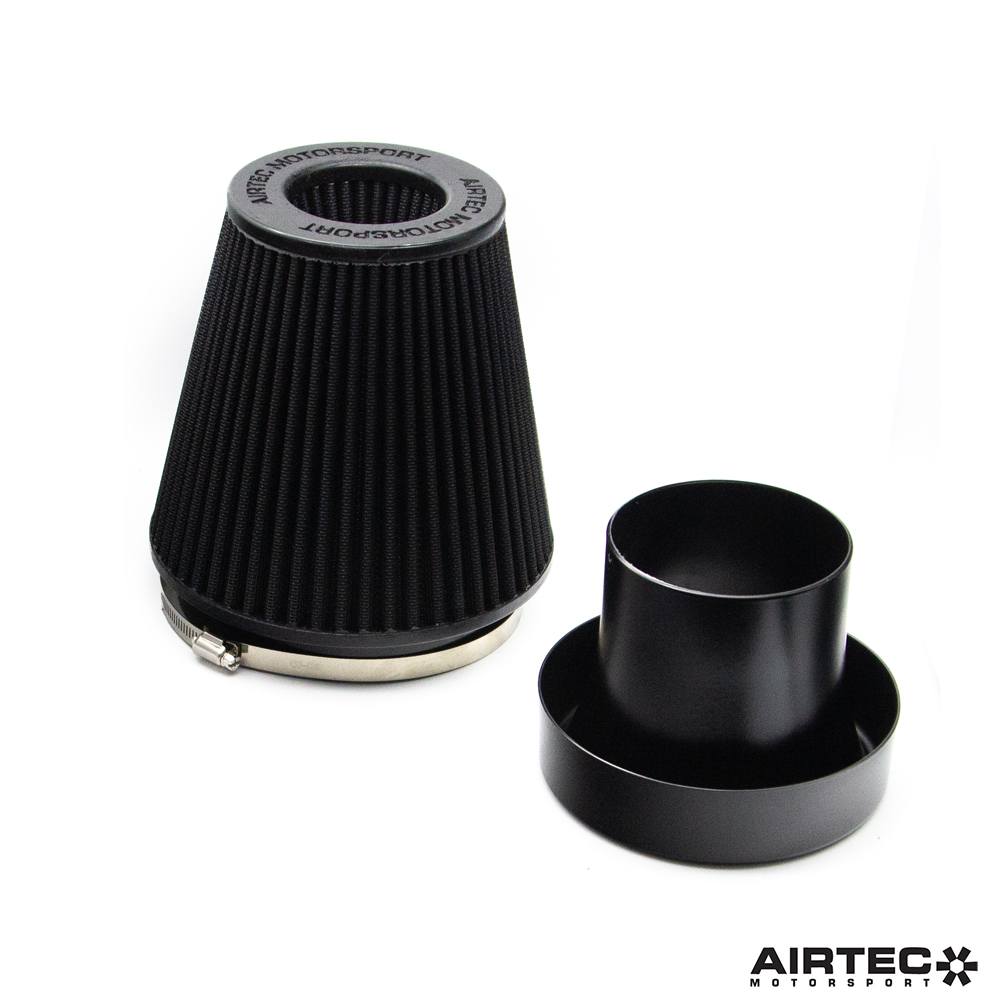 AIRTEC Motorsport Group A Cone Filter with 102mm Alloy Trumpet for Cosworth - Fits GT Turbos-carbonizeduk