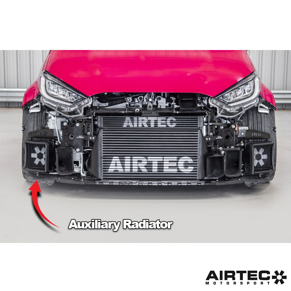 AIRTEC Motorsport Auxilliary Radiator for Toyota Yaris GR Gen 1-carbonizeduk