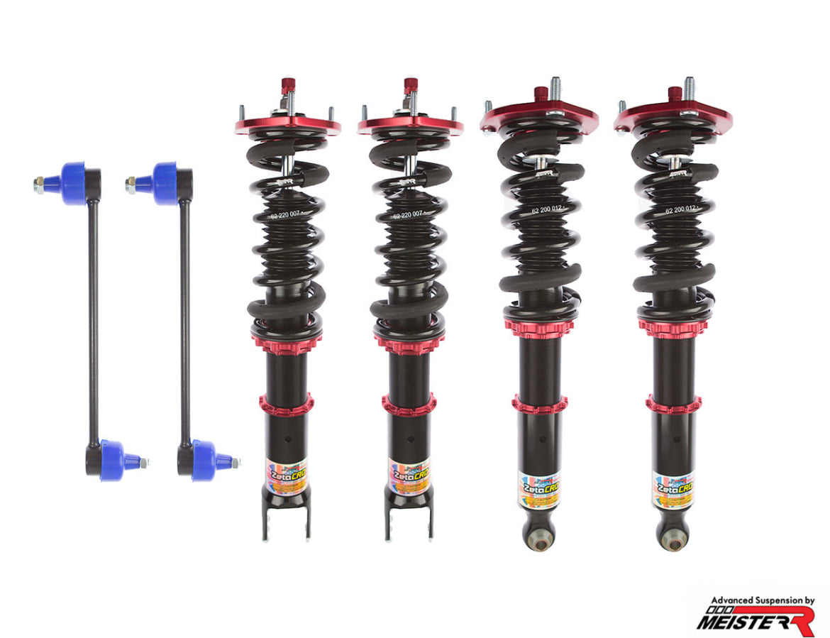 MeisterR ZetaCRD Coilovers for Lexus SC300/400 (UZZ30) 91-00-carbonizeduk