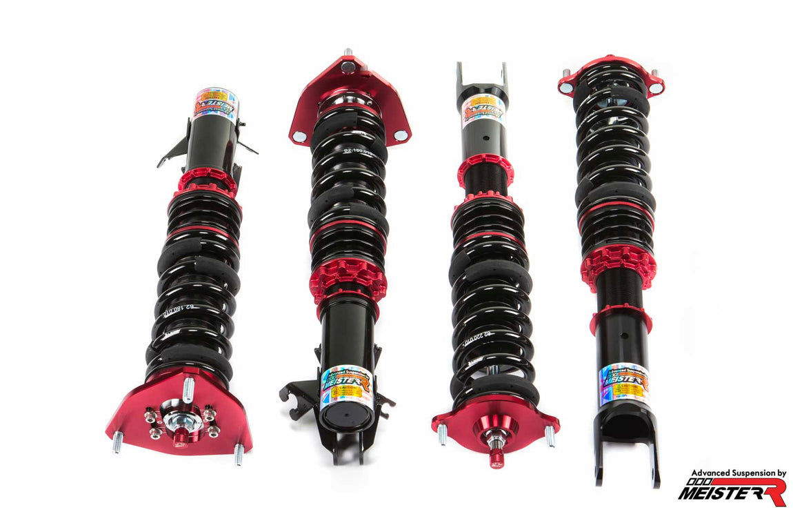 MeisterR ClubRace Coilovers for Mitsubishi Evolution IV-V-VI (CN9A/CP9A) 96-01-carbonizeduk