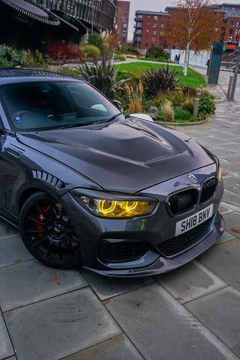 BMW 1 Series M140i & 2 series F20/F21/ F22 Carbon fibre widened Vented front Wings fenders 2015-2019-carbonizeduk
