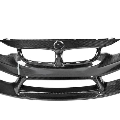 BMW M4 (F82/F83) 3D DESIGN STYLE CARBON FIBRE FULL PRE-PREG FRONT BUMPER REPLACEMENT-carbonizeduk