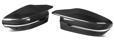 BMW G SERIES REPLACEMENT M WING MIRROR COVERS IN PRE PREG CARBON FIBRE (G80/G81/G82/G83/G87/G42)-carbonizeduk